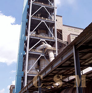 Inspecting Door at side of Homogenizing silo