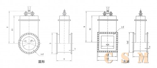 High temperature engine-saving gate