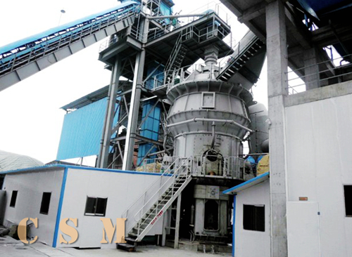 Field use of vertical slag mill